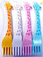 smart-buy-giraffe-shaped-fruit-fork-set