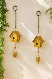 hut-wall-hanging-with-bells-handpainted